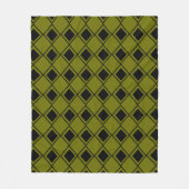 Green Harlequin Fleecedecke (Vorderseite)