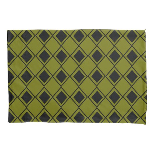 Green Harlequin Kissenbezug (Vorderseite)