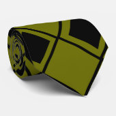 Green Harlequin Krawatte (Gerollt)