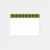 Green Harlequin Post-it Klebezettel (Vorderseite)