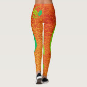 Green Harmony Leaf Leggings (Rückseite)
