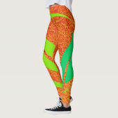 Green Harmony Leaf Leggings (Links)