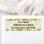 Green Hawaiian Address Labels (Insitu)