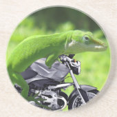Green Hawaiian Gecko Untersetzer (Vorne)