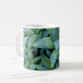 Green Haworthia Succulent Pflanze Gardener Tasse (Vorderseite Links)