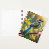 Green Headed Aquamarin Winged Fantasy Bird Planer (Anzeige)