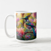 Green Headed Jay Fantasy Bird Kaffeetasse (Links)