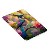 Green Headed Jay Fantasy Bird Magnet (Rechte Seite)