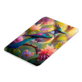 Green Headed Jay Fantasy Bird Magnet (Linke Seite)