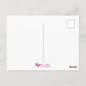 Green Headed Jay Fantasy Bird Postkarte (Rückseite)