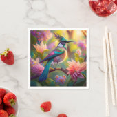 Green Headed Jay Fantasy Bird Serviette (Beispiel)