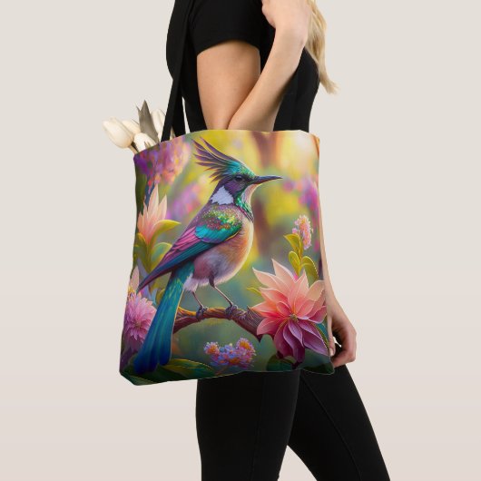 Green Headed Jay Fantasy Bird Tasche (Von Nahem)