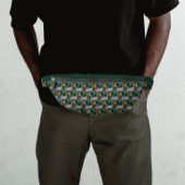 Green Headed Mallard Duck Muster Bauchtasche