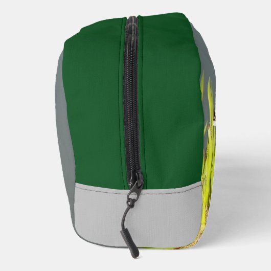 Green Headed Mallard Duck Wildlife Foto Waschbeutel (Rechts)