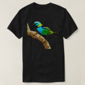Green Headed Tanager TShirt (Design vorne)
