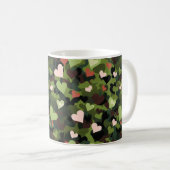 Green Heart Camouflage Kaffeetasse (VorderseiteRechts)