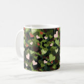 Green Heart Camouflage Kaffeetasse (Vorderseite Links)