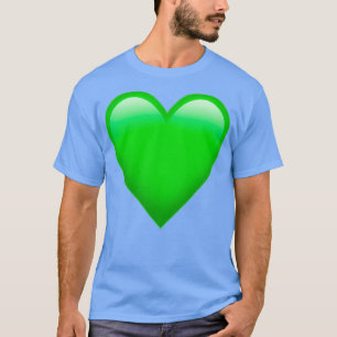 Green Heart Emoji T-Shirt
