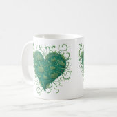 Green Heart Inside Kaffeetasse (Vorderseite Links)