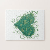 Green Heart Inside Puzzle (Horizontal)