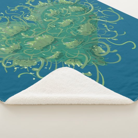 Green Heart Inside Sherpadecke (3/4)