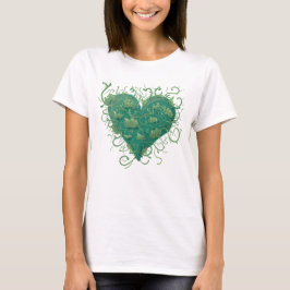 Green Heart Inside T-Shirt