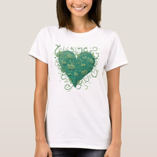 Green Heart Inside T-Shirt (Vorderseite)