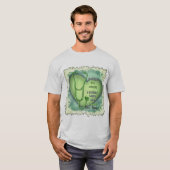 Green Heart RN Registered Nurse T-Shirt (Vorne ganz)