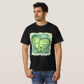 Green Heart RN Registered Nurse T-Shirt (Vorne ganz)