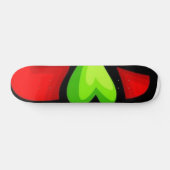 Green Heart Skateboard (Horizontal)