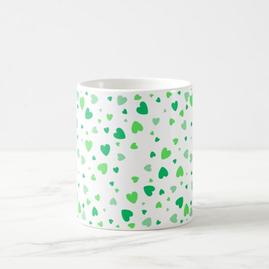 Green Hearts Kaffeetasse (Mittel)