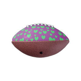 Green Hearts Mini Football