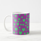Green Hearts-Tasse Kaffeetasse (Links)