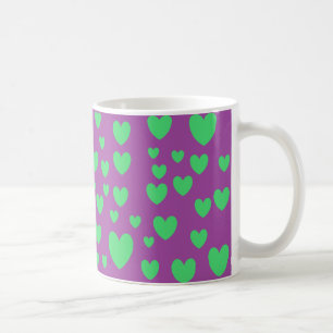 Green Hearts-Tasse Kaffeetasse