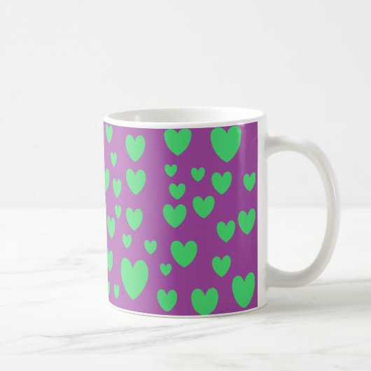 Green Hearts-Tasse Kaffeetasse (Rechts)