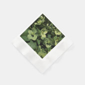 Green Hellebore Serviette (Ecke)