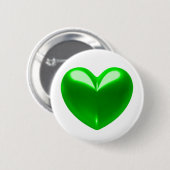 GREEN HERART BUTTON (Vorne & Hinten)
