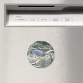 Green Heron Ecology Magnet (In Situ (Geschirrspüler))