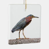 Green Heron Keramikornament (Rechts)