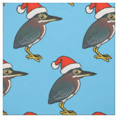 Green Heron Santa Stoff (Muster)