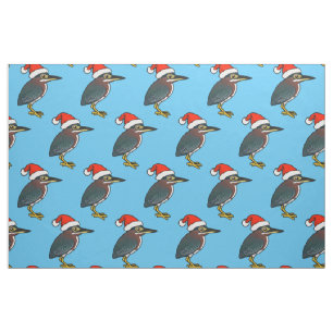 Green Heron Santa Stoff