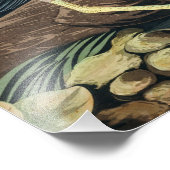 Green Heron von John James Audubon Fotodruck (Ecke)