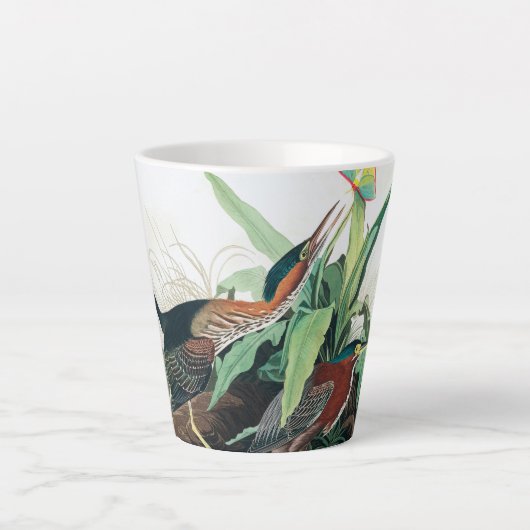 Green Heron von John James Audubon Milchtasse (Vorderseite)