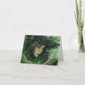 Green-Hexe-Blank-Karte (Vorderseite)