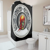 Green Hexe Duschvorhang (Beispiel)