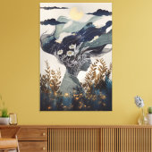 Green Hexe Leinwanddruck (Insitu (Wohnzimmer))