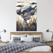 Green Hexe Leinwanddruck (Insitu (Schlafzimmer))