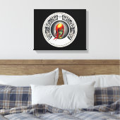 Green Hexe Leinwanddruck (Insitu (Schlafzimmer))