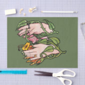 Green Hexe Magick Seidenpapier (Handwerk)