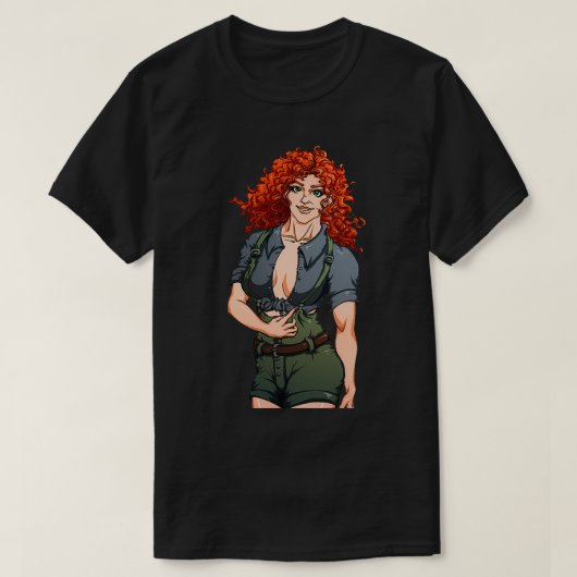 Green Hexe Marigold T-Shirt (Design vorne)